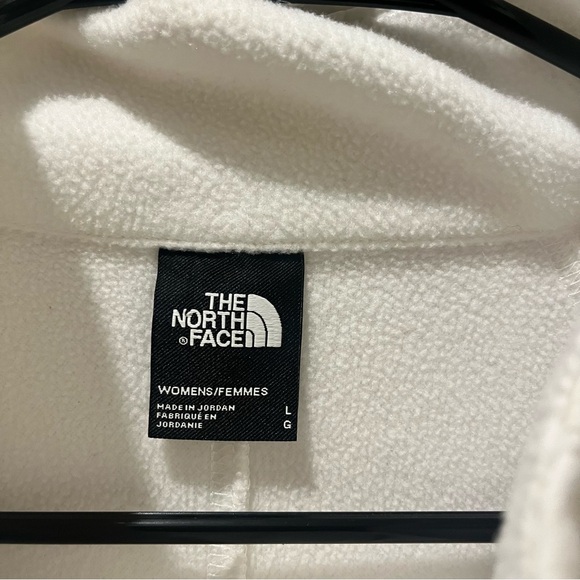 The North Face White Zip Jacket Lightweight Athleisure Outdoor Hiking Travel - Picture 5 of 16